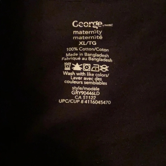 George graphic tee maternity night shirt XL  🖤🎉HP🎉 - Picture 4 of 11